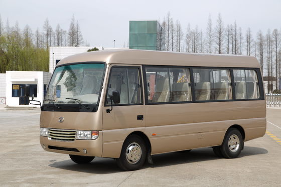 Chine 19 véhicules utilitaires légers de Seater, autobus diesel de banlieusard de Toyota de haut toit fournisseur