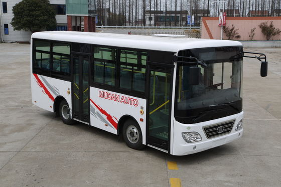 Chine G dactylographient à intra autobus de ville le bas minibus de plancher de 7,7 mètres le moteur diesel YC4D140-45 fournisseur