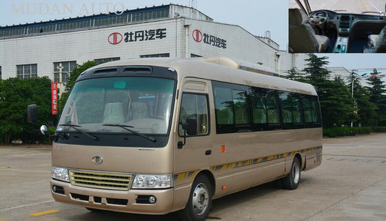 Chine le caboteur de Toyota de minibus de Rosa de tourisme du moteur 3.8L transporte l'émission de l'euro II fournisseur