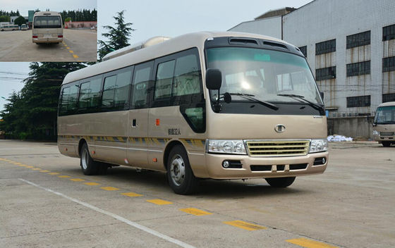 Chine Véhicule passager de touristes guidé de minibus de caboteur de nouvelle conception de portes à deux battants fournisseur