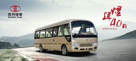 Chine Véhicule utilitaire adapté aux besoins du client de passager de sièges de PCs du minibus 31 de caboteur avec la boîte de vitesse de Mannual fournisseur