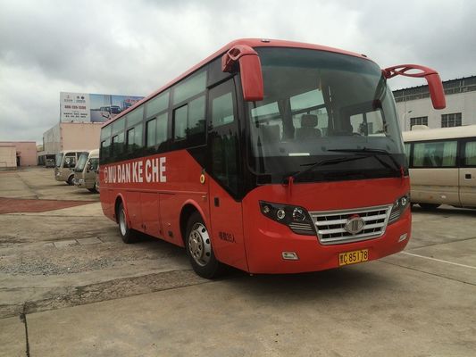 Chine Tous conduisent l'autobus de ville de 39 sièges pour la boîte de vitesse de manuel d'autobus de terrain de plateau fournisseur