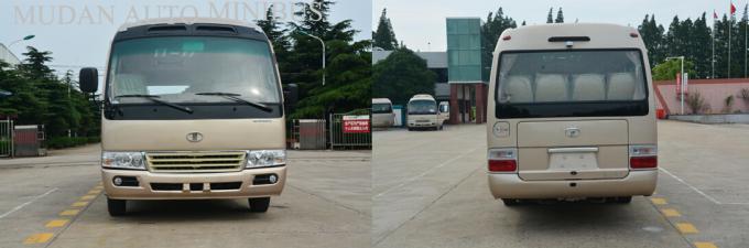 Autobus diesel de caboteur de 7,5 mètres mini, déplacement de l'autobus 2982cc de ville d'école