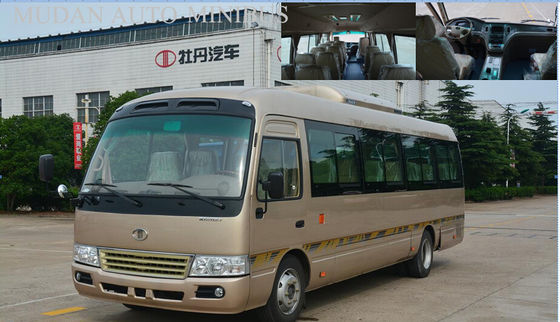 Chine Autobus diesel de caboteur de 7,5 mètres mini, déplacement de l'autobus 2982cc de ville d'école fournisseur