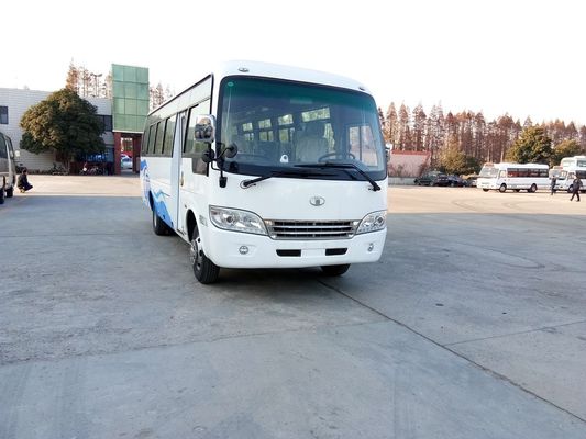 Chine Les autobus guidés blancs et bleus d'étoile de gauche/conduite à droite transportent le passager de touristes fournisseur
