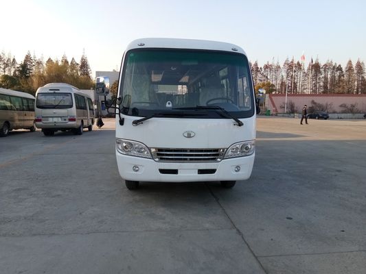 Chine Diesel à axe arrière de long de l'empattement RHD des affaires 30 minibus économiseur d'énergie de Seater fournisseur