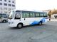 Les autobus guidés blancs et bleus d'étoile de gauche/conduite à droite transportent le passager de touristes fournisseur
